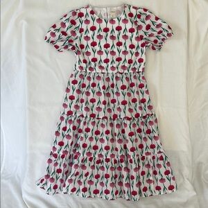 Crewcuts Poplin Floral Dress Sz 10